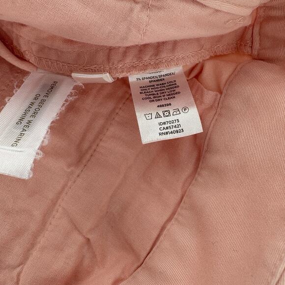 Loft Riviera Shorts 4” Inseam Soft Pink/Peach Womens Size 2 - Picture 9 of 9